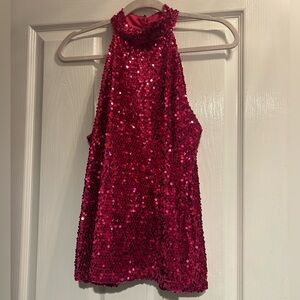 Sparkling Pink Sequin Top 😍🩷